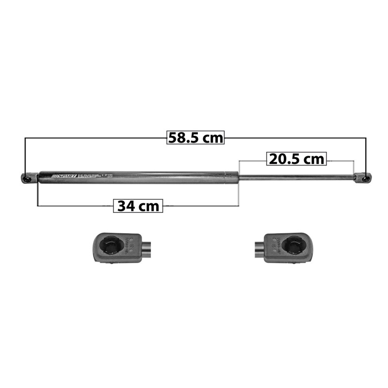 AMORTIGUADOR 5TA PUERTA BLAZER (S10) CHEVROLET 8872
