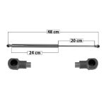 AMORTIGUADOR 5TA PUERTA CAPTUR RENAULT 60118