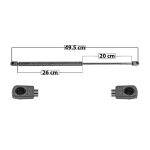 AMORTIGUADOR 5TA PUERTA CHEVY CHEVROLET 60030