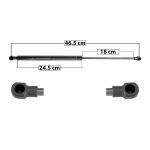 AMORTIGUADOR 5TA PUERTA CROSSFOX VOLKSWAGEN 60052