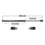 AMORTIGUADOR 5TA PUERTA DUSTER RENAULT 50810