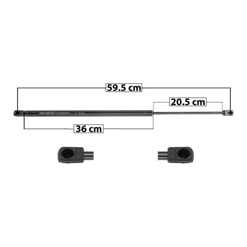 AMORTIGUADOR 5TA PUERTA FIESTA FORD 33409