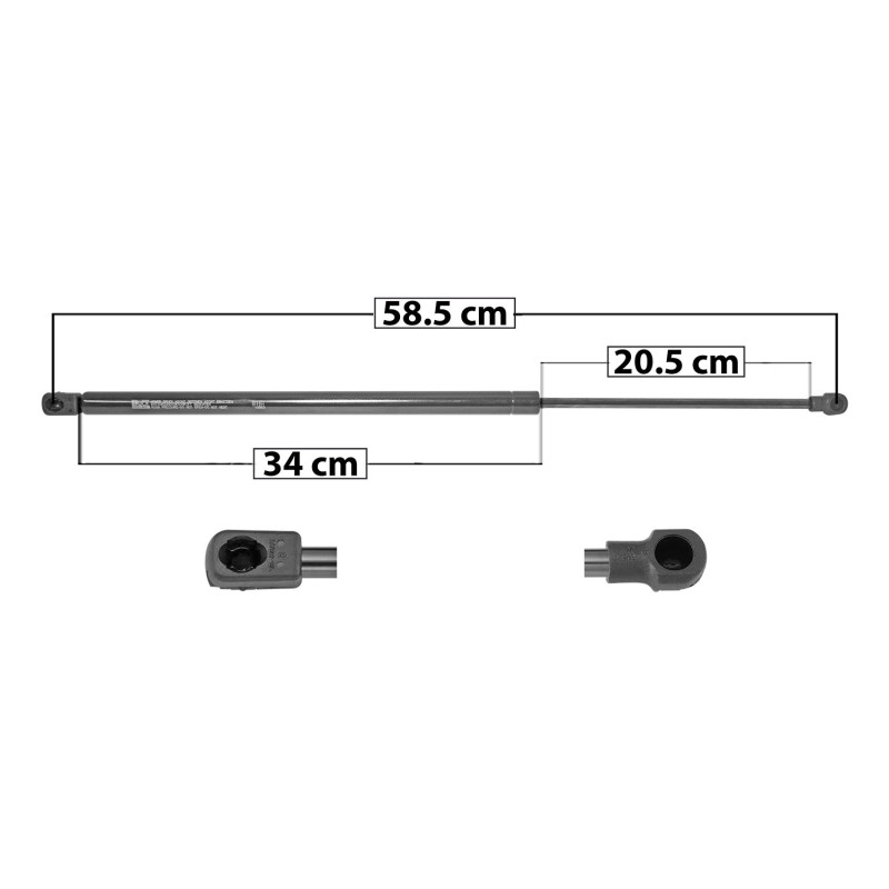 AMORTIGUADOR 5TA PUERTA FIESTA FORD 50847