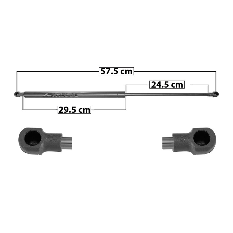 AMORTIGUADOR 5TA PUERTA FIESTA FORD 60012
