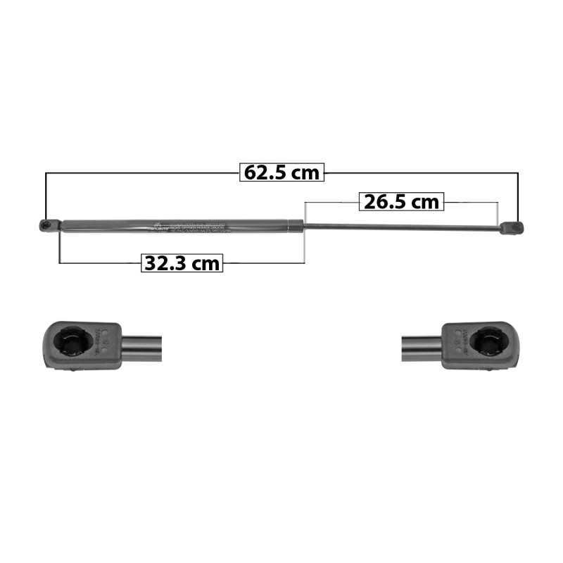 AMORTIGUADOR 5TA PUERTA FIESTA FORD 60092
