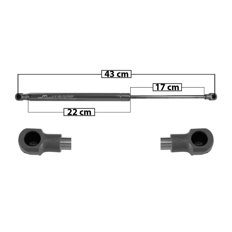 AMORTIGUADOR 5TA PUERTA FIT HONDA 60345