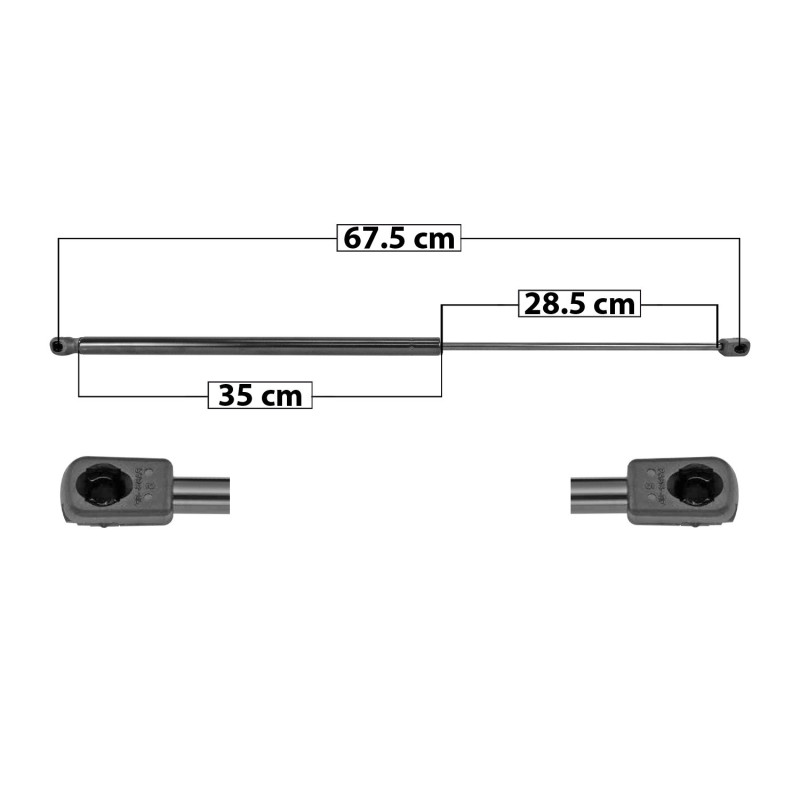 AMORTIGUADOR 5TA PUERTA FREELANDER LAND ROVER 60116