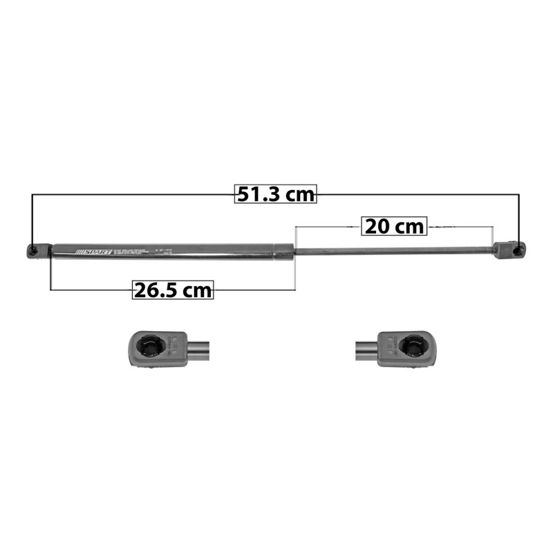 AMORTIGUADOR 5TA PUERTA GRAND CHEROKEE JEEP 49047