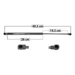 AMORTIGUADOR 5TA PUERTA MARCH NISSAN 50804