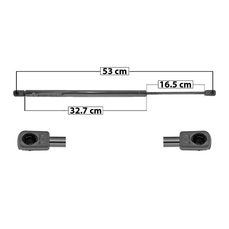 AMORTIGUADOR 5TA PUERTA NITRO DODGE 60154