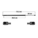 AMORTIGUADOR 5TA PUERTA ODYSSEY HONDA 60178