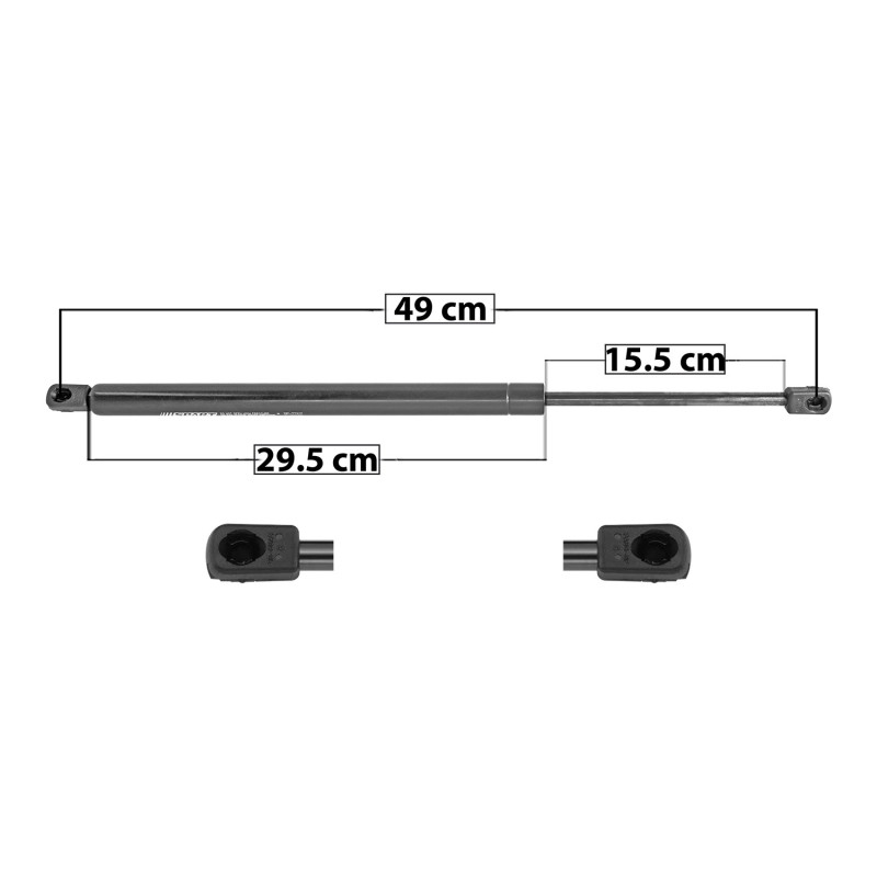 AMORTIGUADOR 5TA PUERTA PATHFINDER NISSAN 33424