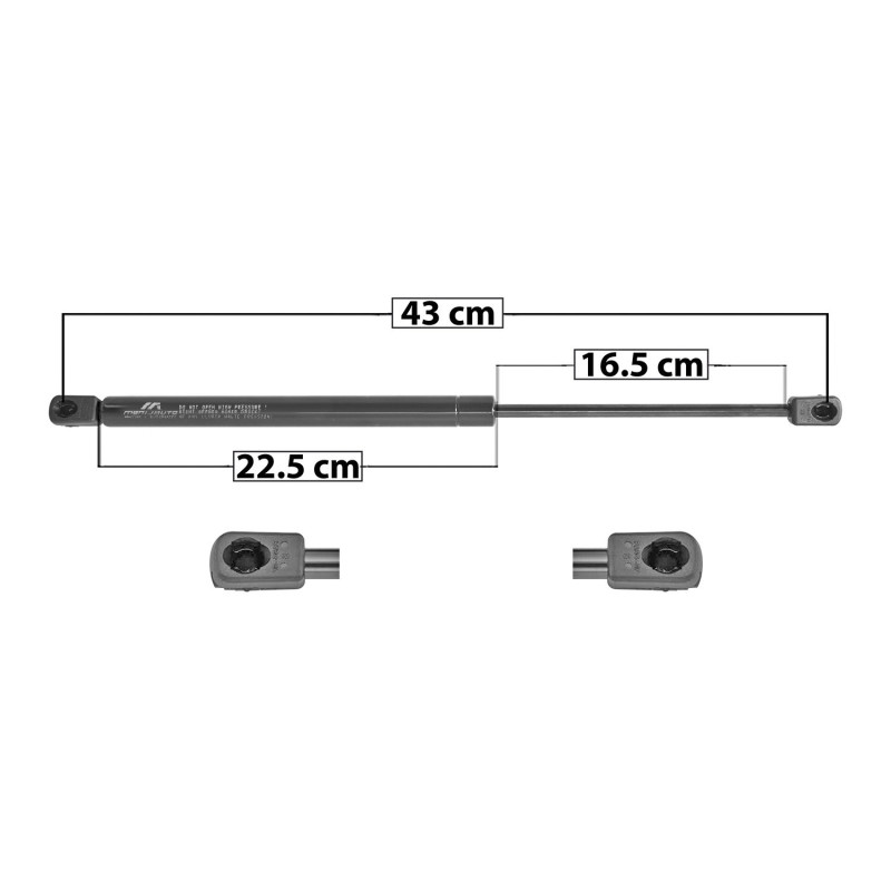 AMORTIGUADOR 5TA PUERTA PATRIOT JEEP 60327