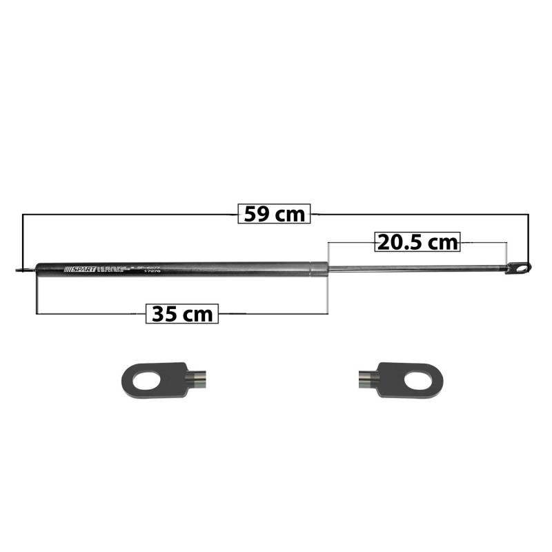 AMORTIGUADOR 5TA PUERTA RAM CHARGER DODGE 8877