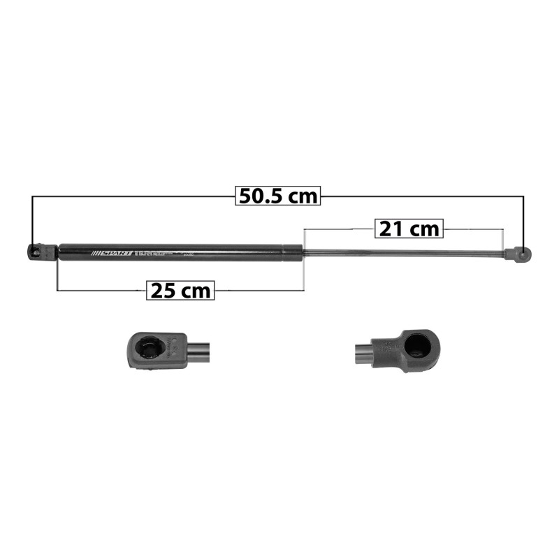 AMORTIGUADOR 5TA PUERTA RIO KIA 50833