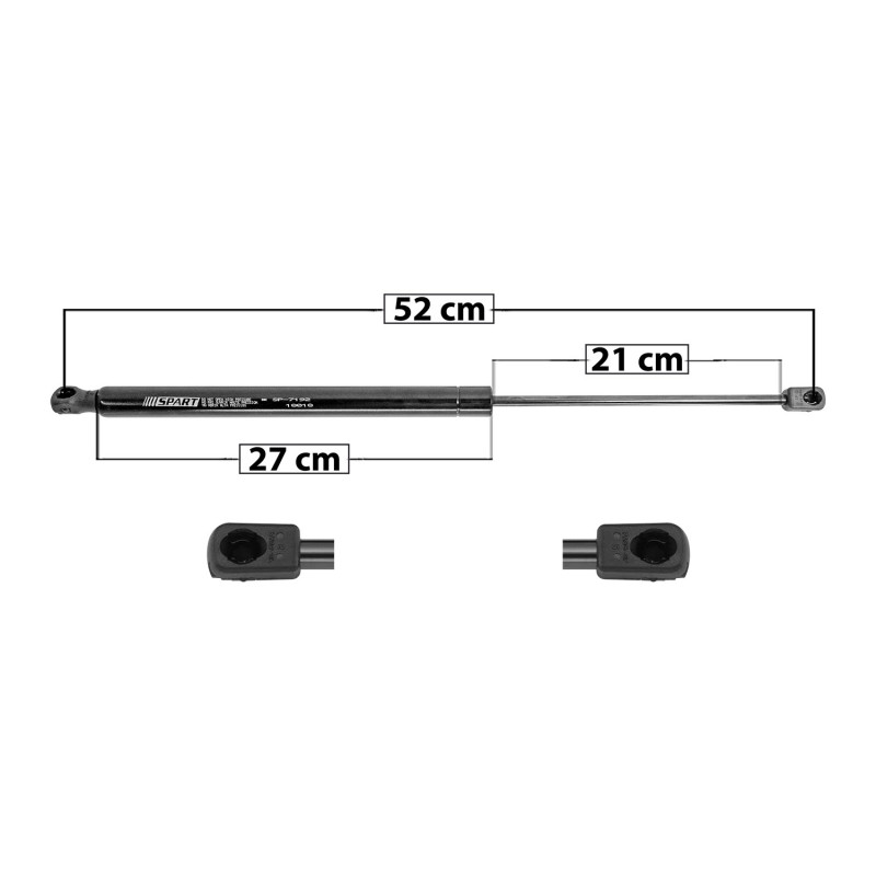 AMORTIGUADOR 5TA PUERTA ROGUE NISSAN 39295