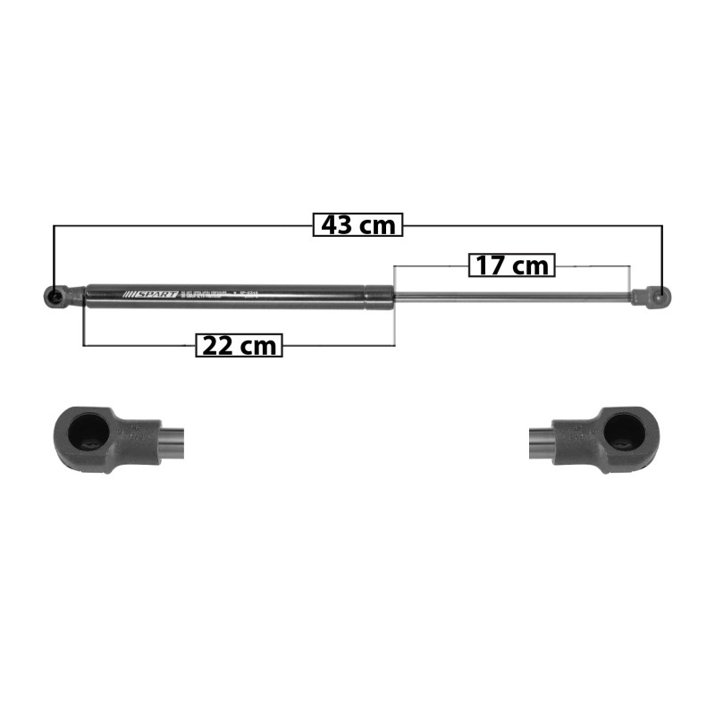 AMORTIGUADOR 5TA PUERTA YARIS TOYOTA 96118