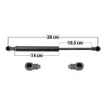 AMORTIGUADOR CAJUELA A4 AUDI 33443