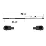 AMORTIGUADOR COFRE BORA VOLKSWAGEN 60023