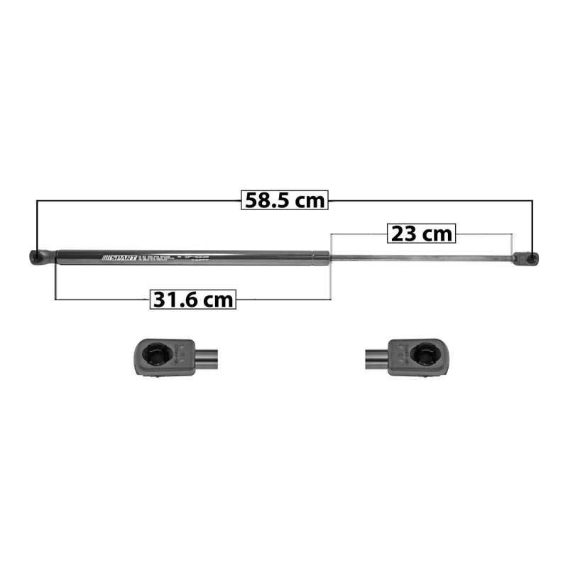 AMORTIGUADOR COFRE CHEVY CHEVROLET 50831