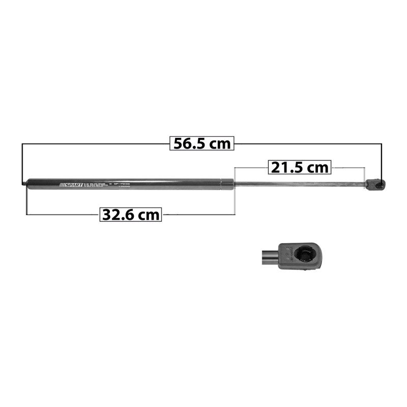 AMORTIGUADOR COFRE CLASE-C MERCEDES-BENZ 50821
