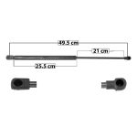 AMORTIGUADOR COFRE POLO VOLKSWAGEN 60040