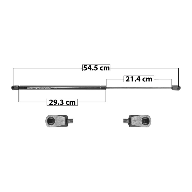 AMORTIGUADOR VIDRIO 5TA PUERTA TRAIL BLAZER CHEVROLET 33499
