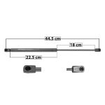 AMORTIGUADOR VIDRIO TRASERO ESCAPE FORD 80565