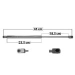 AMORTIGUADOR VIDRIO TRASERO LIBERTY JEEP 18479